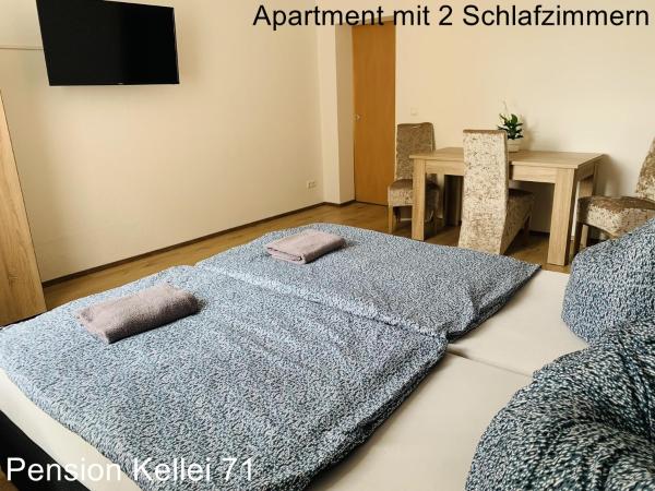 Pension Kellei 71 : photo 8 de la chambre appartement 2 chambres