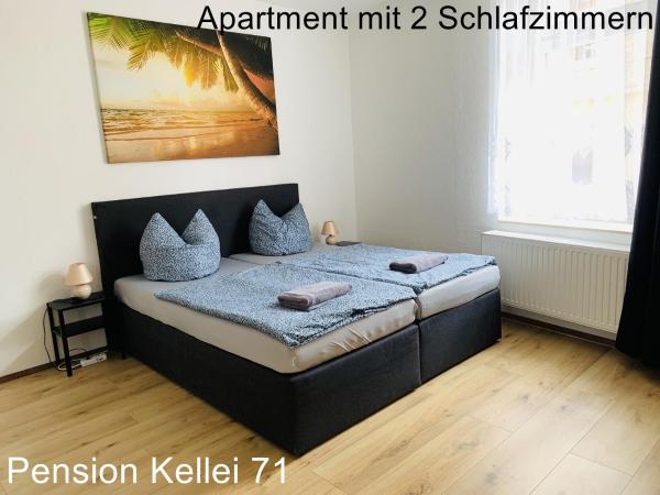 Pension Kellei 71 : photo 9 de la chambre appartement 2 chambres