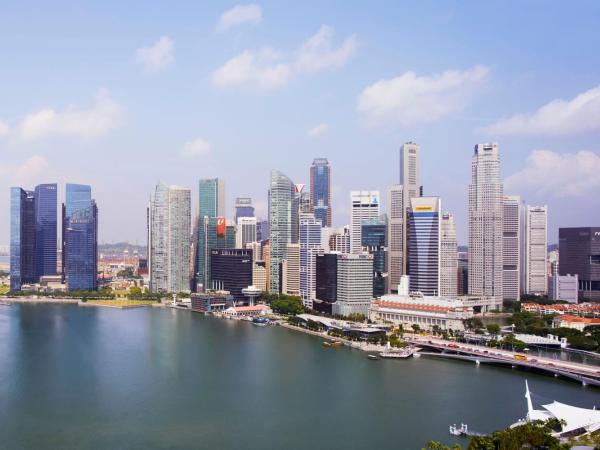 The Ritz-Carlton, Millenia Singapore : photo 3 de la chambre deluxe marina, 1 king bed, marina bay view