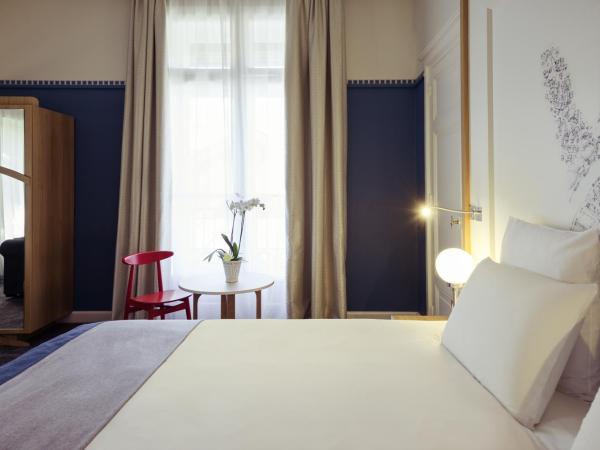 Mercure Lyon Centre Château Perrache : photo 6 de la chambre chambre privilège avec 1 lit double et 1 lit simple