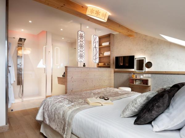 Résidence Pierre & Vacances Premium L'Hévana : photo 2 de la chambre appartement 3 chambres avec cheminée et sauna (8 personnes)