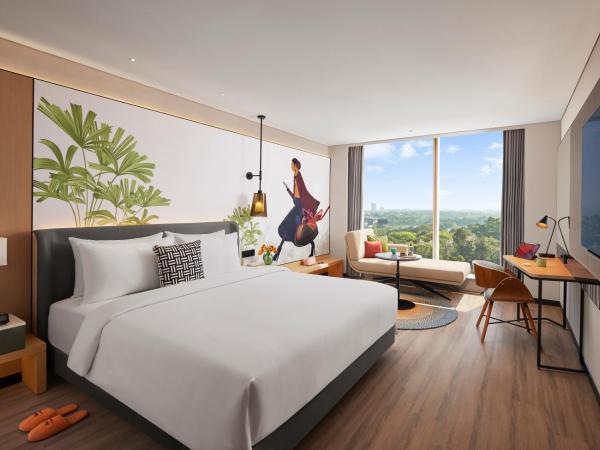 Hyatt Centric Hebbal Bengaluru : photo 6 de la chambre king room with forest