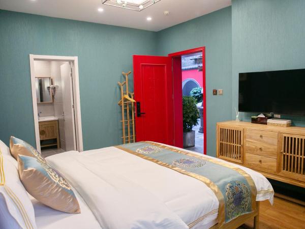 Rong Hotel - Beijing Nanluoguxiang Branch : photo 6 de la chambre chambre familiale cour