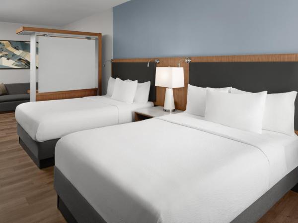 SpringHill Suites Houston Intercontinental Airport : photo 4 de la chambre studio lit queen-size avec canapé-lit