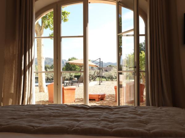 Le Mas Joséphine : photo 4 de la chambre chambre double - vue sur jardin