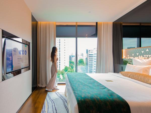 Novotel Singapore On Stevens : photo 3 de la chambre suite lit king-size premier