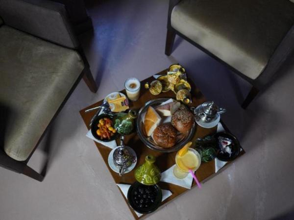 Kasbah de Tifoultoute : photo 5 de la chambre chambre lit queen-size deluxe