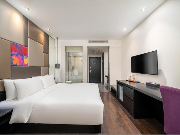 Orange Hotel Shanghai Hongqiao Airport Caoan Road Branch - Free Hongqiao Airport & Hongqiao Train station Shuttle Bus : photo 1 de la chambre superior queen room - no windows