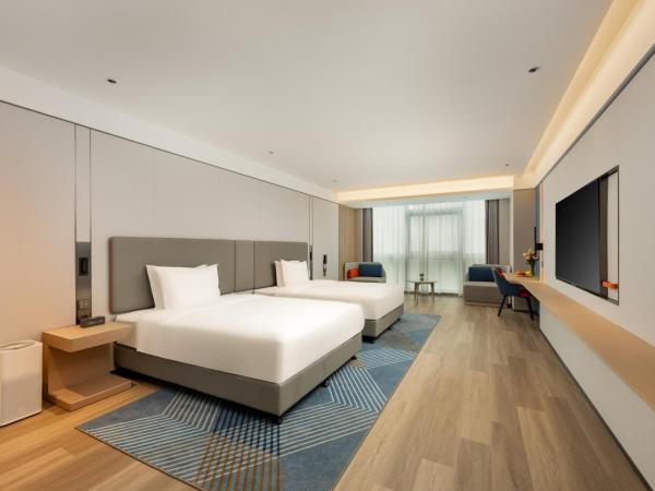 Holiday Inn Express Nanjing Riverside, an IHG Hotel : photo 3 de la chambre chambre standard avec 2 lits queen-size