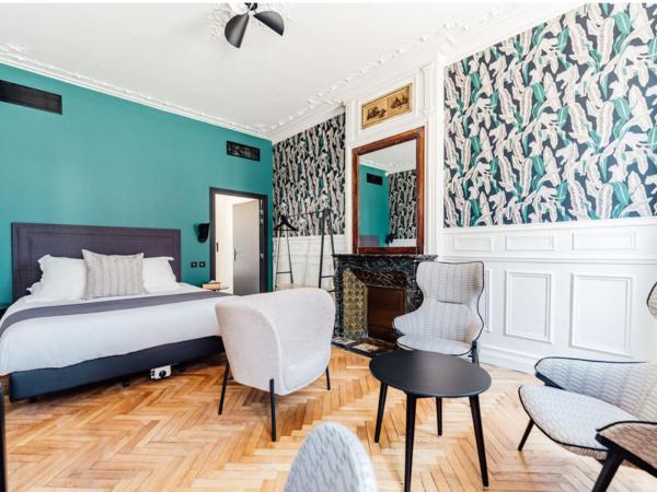 La villa 10 HÔTEL SPA : photo 1 de la chambre studio lit queen-size - accessible aux personnes à mobilité réduite - annexe 