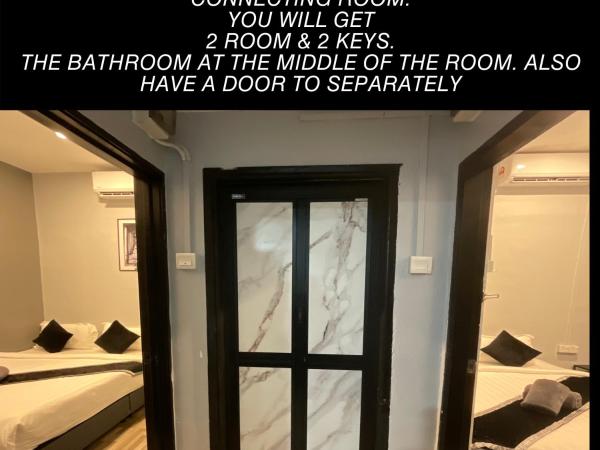 The Sky Inn : photo 3 de la chambre chambre avec 2 grands lits queen-size 