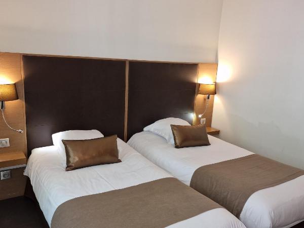 Hotel Restaurant du Centre et du Lauragais : photo 3 de la chambre chambre lits jumeaux