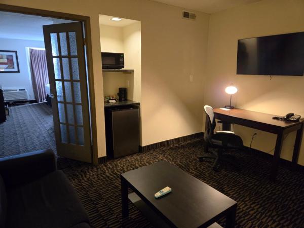 Ramada Plaza by Wyndham Niagara Falls : photo 8 de la chambre suite lit king-size