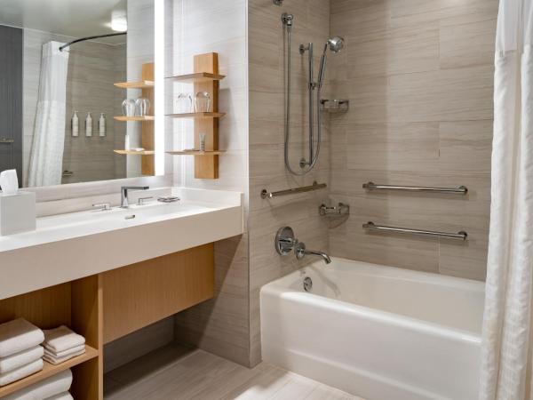 Tampa Marriott Water Street : photo 4 de la chambre chambre lit king-size avec baignoire adaptée aux personnes à mobilité réduite