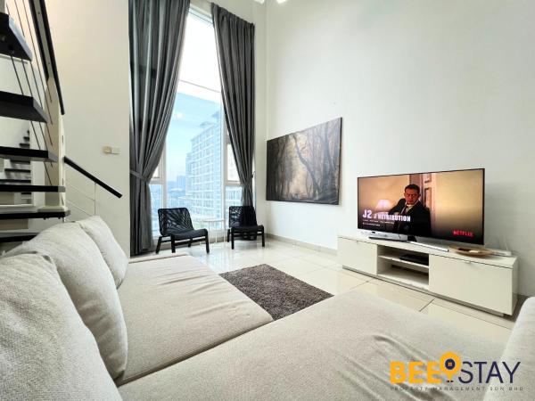 The Scott Garden Kuala Lumpur by BeeStay Management : photo 2 de la chambre appartement en duplex