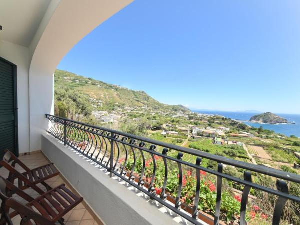Villa Eleonora, un angolo di Paradiso ad Ischia : photo 4 de la chambre chambre double avec balcon - vue sur mer