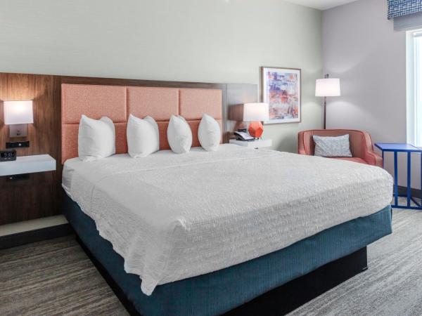 Hampton Inn & Suites Indianapolis West Speedway : photo 5 de la chambre king room with microwave and fridge