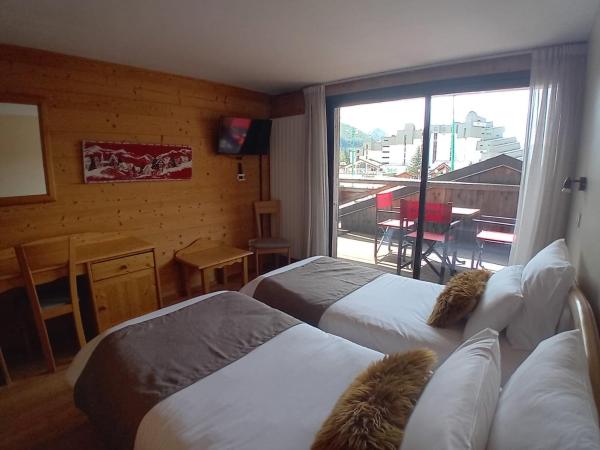 Hotel le Sherpa : photo 6 de la chambre chambre double ou lits jumeaux avec balcon