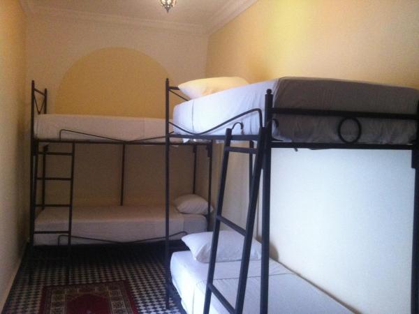 Riad Sijane : photo 1 de la chambre lit dans dortoir mixte de 8 lits 