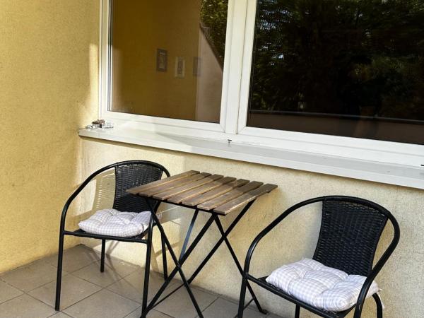 Travel House Wroclaw : photo 8 de la chambre chambre triple avec terrasse