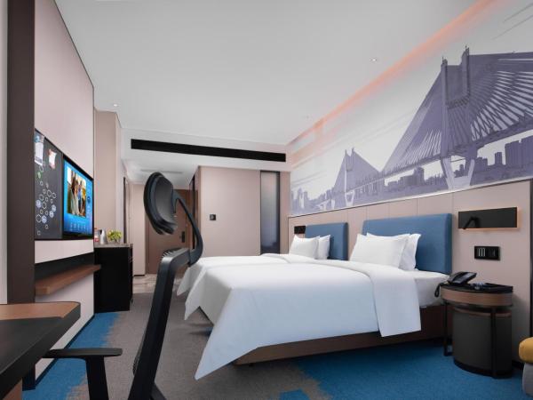 Hampton by Hilton Wuhan Zhongnan Jiedaokou Hotel : photo 1 de la chambre chambre lits jumeaux deluxe