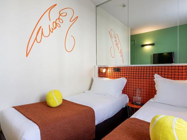 Hotel Olympic Paris Boulogne by Patrick Hayat : photo 3 de la chambre chambre double ou lits jumeaux classique