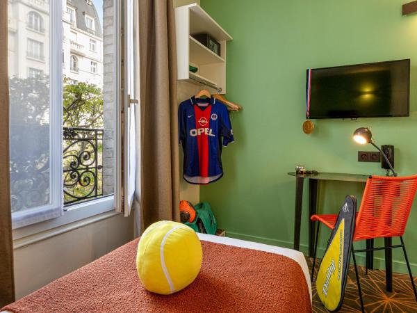 Hotel Olympic Paris Boulogne by Patrick Hayat : photo 4 de la chambre chambre double ou lits jumeaux classique