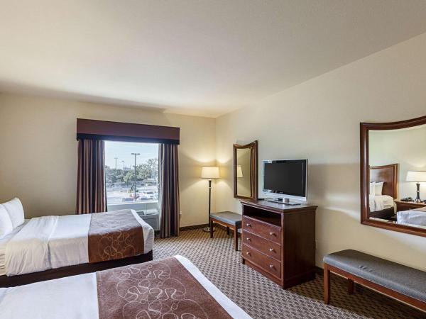 Comfort Suites San Antonio North - Stone Oak : photo 5 de la chambre suite avec 2 lits queen-size - non-fumeurs