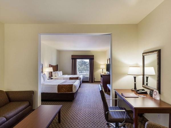 Comfort Suites San Antonio North - Stone Oak : photo 6 de la chambre suite avec 2 lits queen-size - non-fumeurs