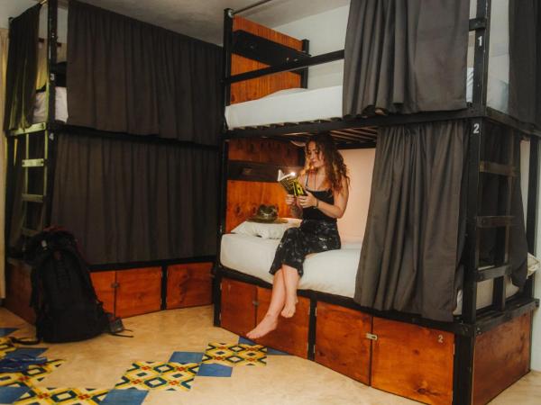 Che Nomadas Mérida Hostel Adults Only : photo 2 de la chambre lit dans dortoir mixte de 8 lits