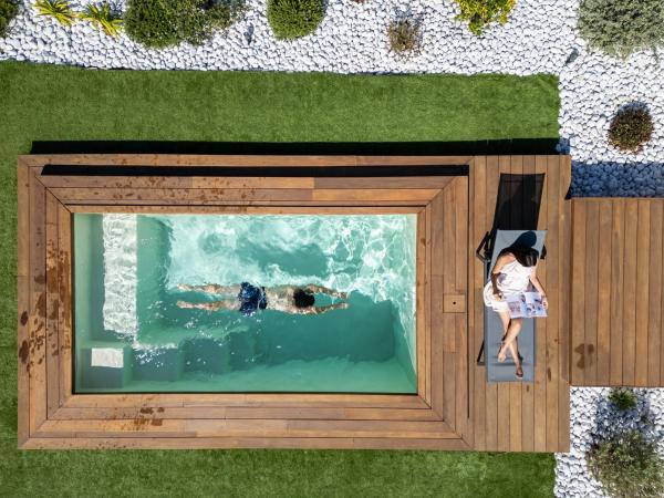 Belle Vue Hôtel : photo 7 de la chambre family room with private pool - sea view