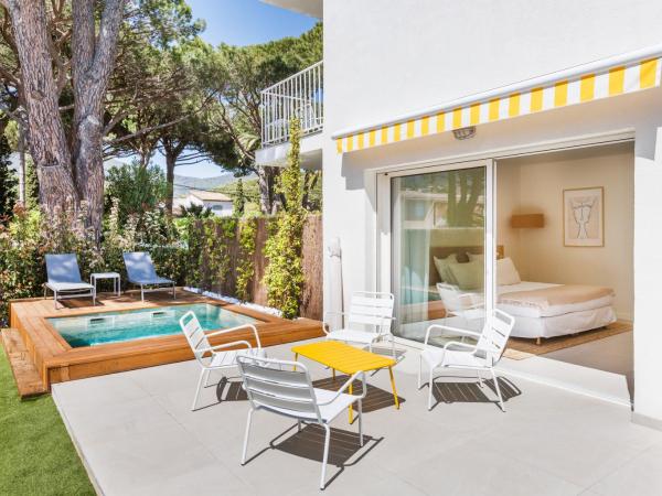 Belle Vue Hôtel : photo 5 de la chambre family room with private pool - sea view