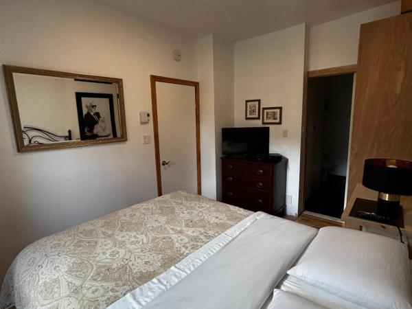 Gite Le Sieur de Joliette : photo 2 de la chambre chambre queen-size avec baignoire spa (nolan)