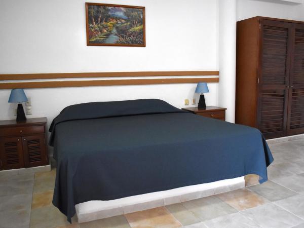 Hotel Plaza Almendros : photo 1 de la chambre chambre lit king-size - vue sur piscine