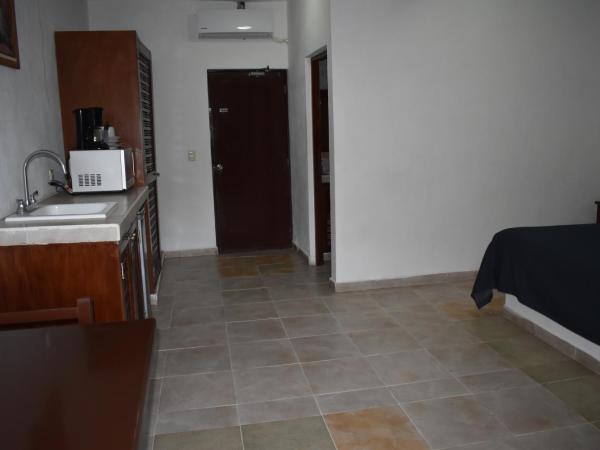 Hotel Plaza Almendros : photo 9 de la chambre chambre lit king-size - vue sur piscine