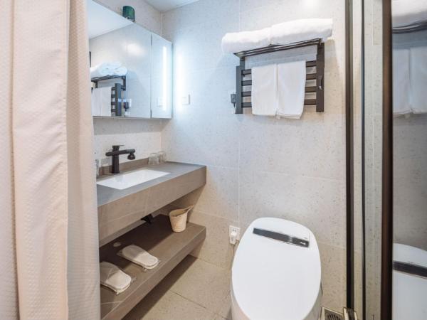 Ketangjian Hotel - Shanghai Railway Station Baoshan Road Subway Station : photo 1 de la chambre chambre lits jumeaux deluxe