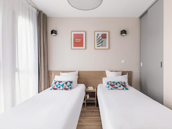 Appart'City Confort Angers : photo 3 de la chambre studio lits jumeaux