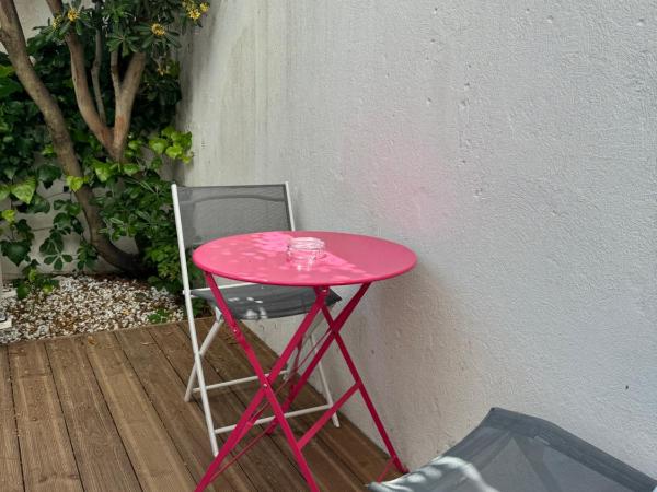 Le Fangassier : photo 3 de la chambre chambre double Économique avec terrasse