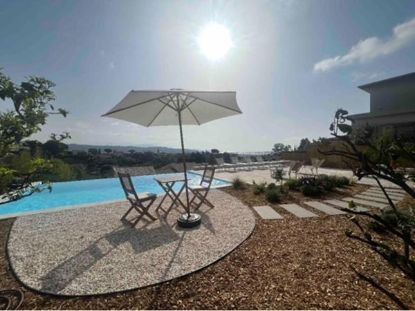 DOMAINE LOU BEL AZUR - Entre Ciel et Terre : photo 4 de la chambre appartement avec terrasse