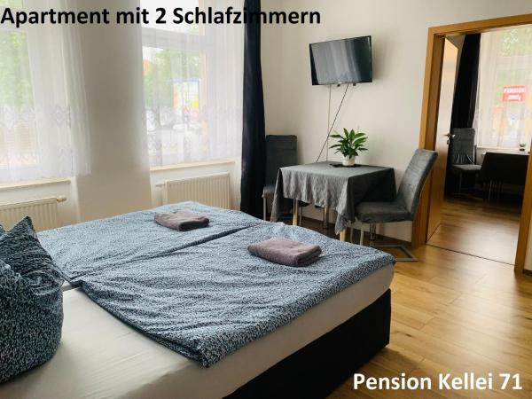 Pension Kellei 71 : photo 7 de la chambre appartement 2 chambres