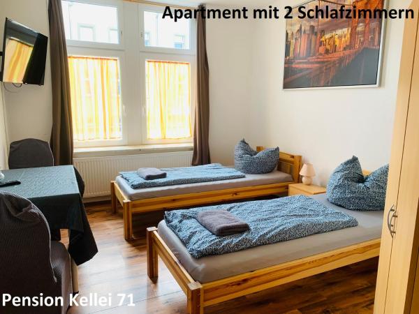 Pension Kellei 71 : photo 3 de la chambre appartement 2 chambres