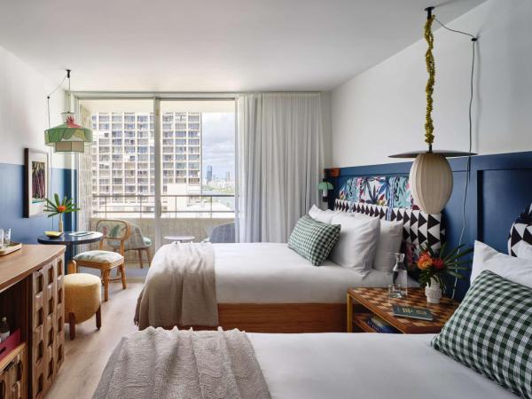 Wayfinder Waikiki : photo 1 de la chambre chambre double deluxe avec balcon
