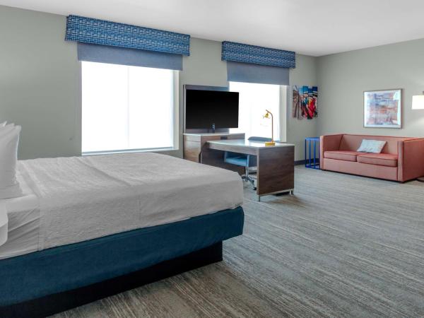 Hampton Inn & Suites Indianapolis West Speedway : photo 2 de la chambre suite studio lit king-size
