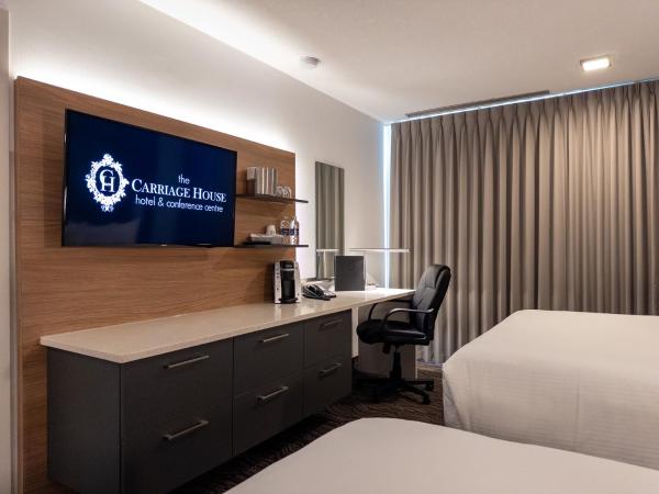 Carriage House Hotel and Conference Centre : photo 1 de la chambre chambre premium avec 2 lits queen-size - récemment rénovée
