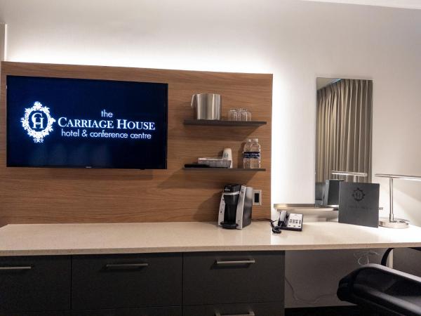 Carriage House Hotel and Conference Centre : photo 6 de la chambre chambre premium avec 2 lits queen-size - récemment rénovée