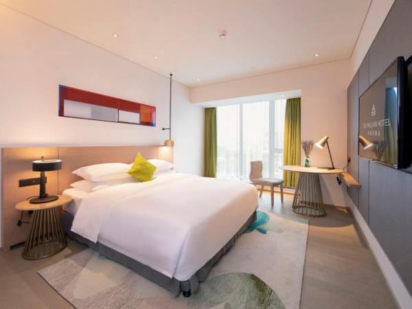 The Mulian Hotel of Guangzhou Nansha Fenghuang Lake : photo 1 de la chambre chambre lit queen-size deluxe