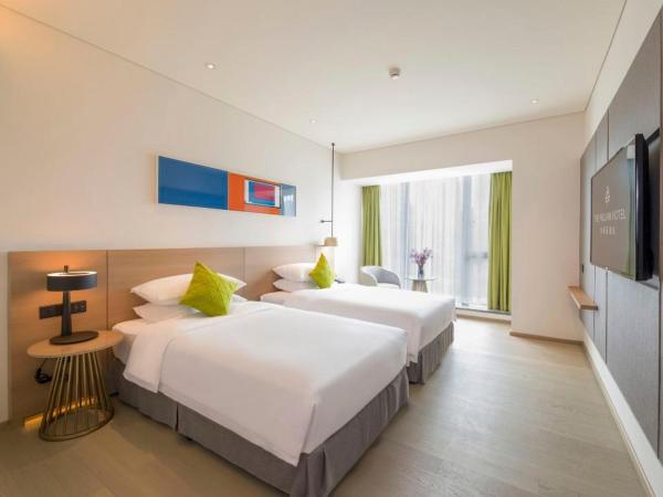 The Mulian Hotel of Guangzhou Nansha Fenghuang Lake : photo 1 de la chambre chambre lits jumeaux deluxe