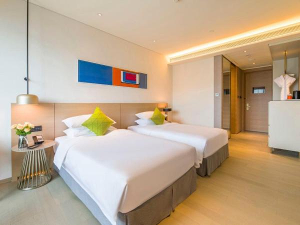 The Mulian Hotel of Guangzhou Nansha Fenghuang Lake : photo 1 de la chambre chambre lits jumeaux exécutive