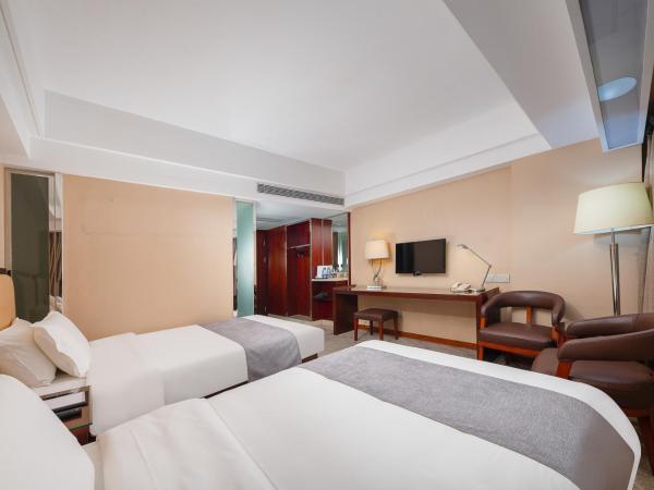 Zhongyi Hotel - Guangzhou Feixiang Park Metro Station Wanda Plaza : photo 2 de la chambre chambre lits jumeaux supérieure