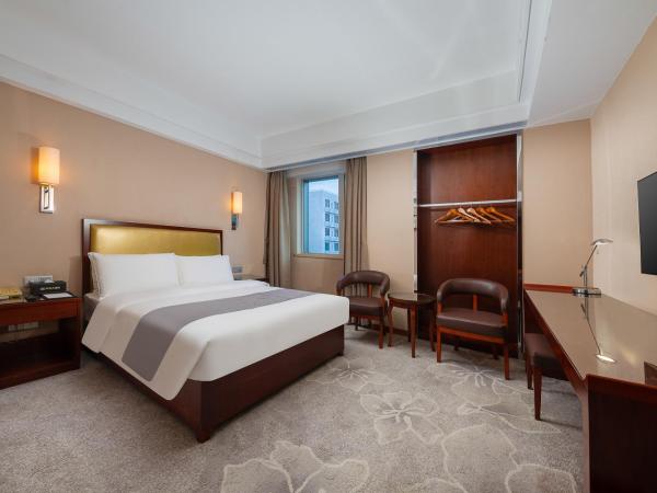 Zhongyi Hotel - Guangzhou Feixiang Park Metro Station Wanda Plaza : photo 4 de la chambre chambre lit queen-size deluxe